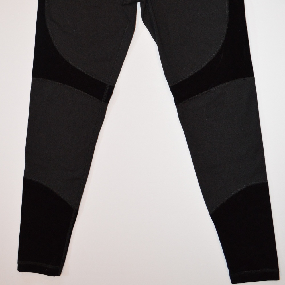 Alala leggings Black with black velvet detail